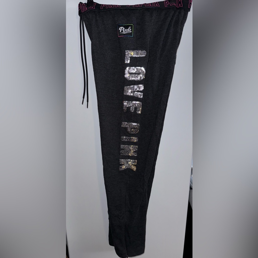 Pink Victoria secret sweatpants